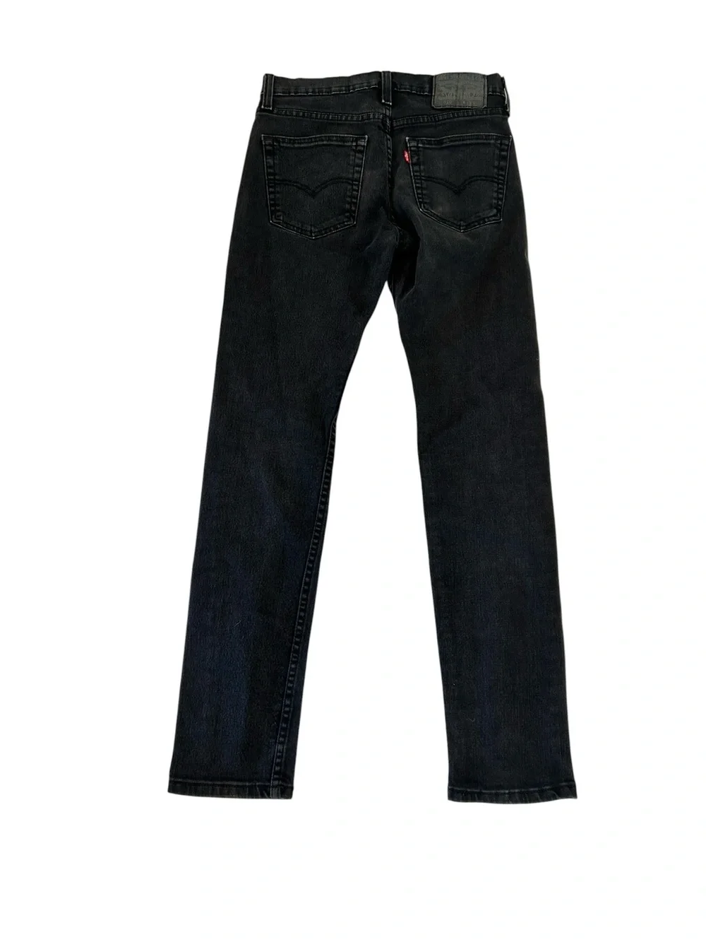 Levi's Men's Black Straight-Leg Jeans 512 28 x 32